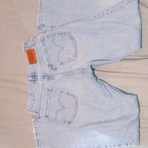 Levi's 501 Straight Leg High Waisted Jeans